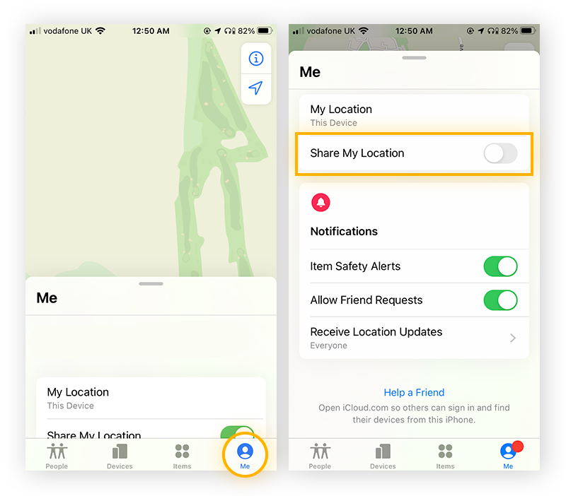 Find my iphone outlet watch turn off